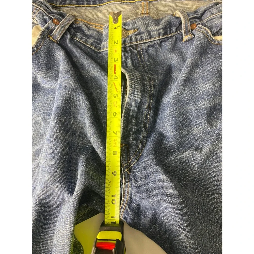 Polo‎ Ralph Lauren Men's Jeans 42x30 Blue Denim Straight Leg Made in Mexico